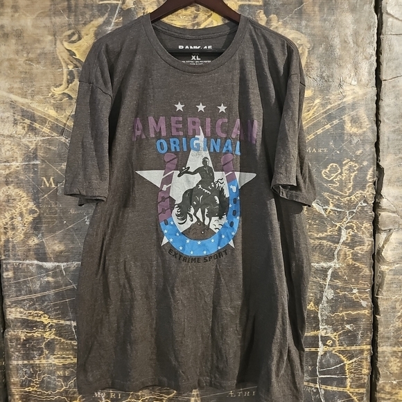 RANK 45 Men's American Original Xtrm Sport Short Sleeve Logo Graphic T-Shirt - Picture 1 of 4